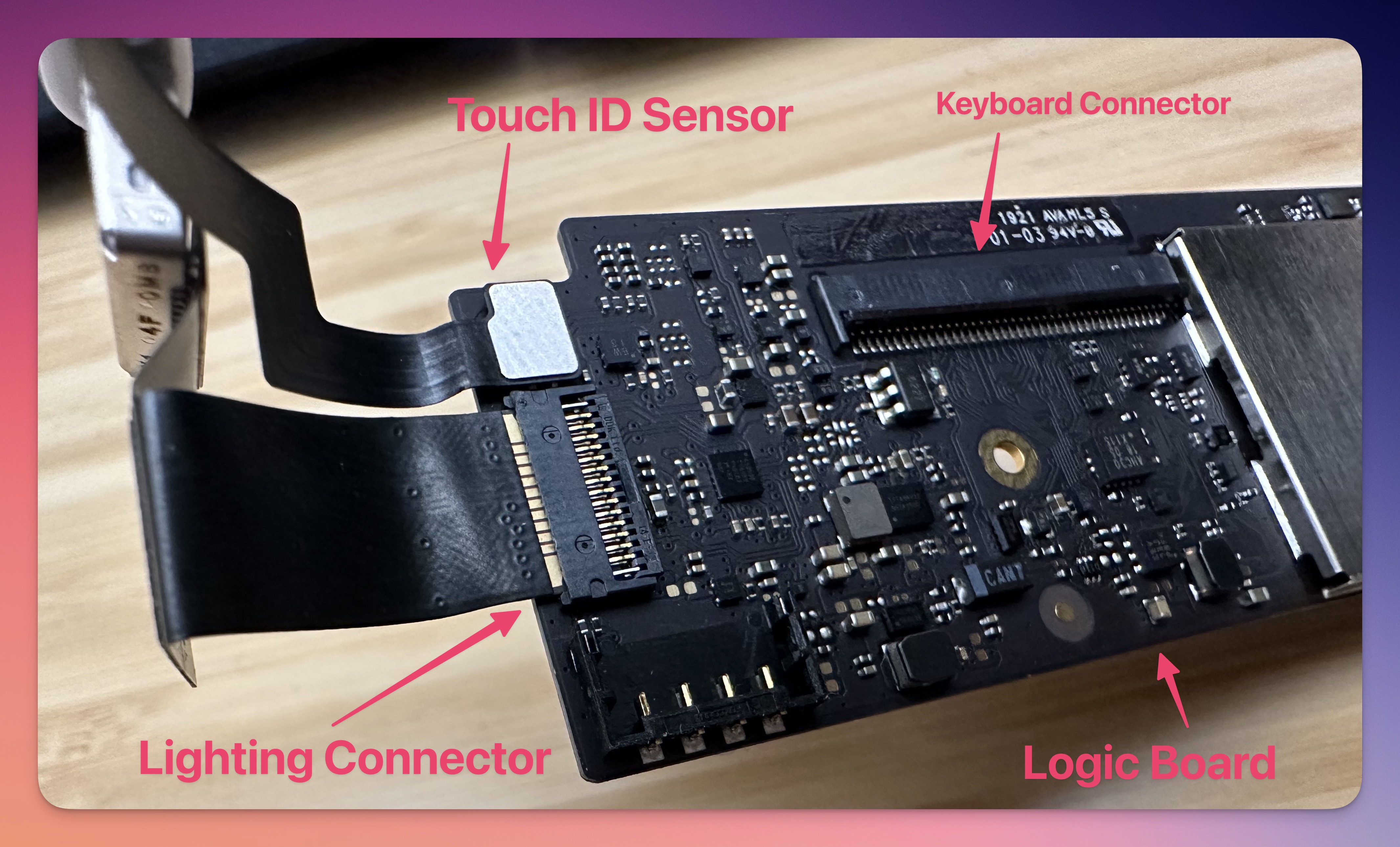 Touch ID Keyboard Removal - Photo 3