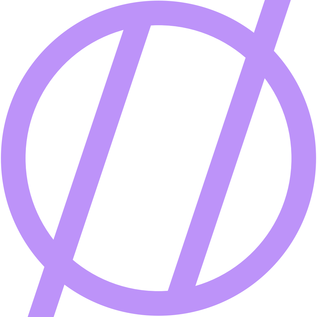blog logo in purple