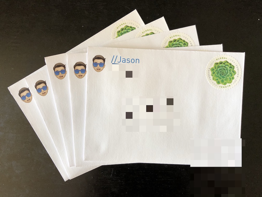 Micro.blog WWDC19 Stickers being mailed