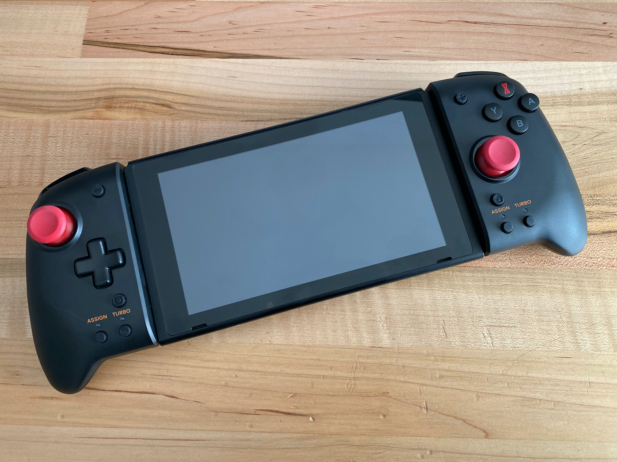 Split Pad Pro Attached to Switch